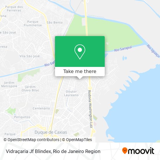 Vidraçaria Jf Blindex map