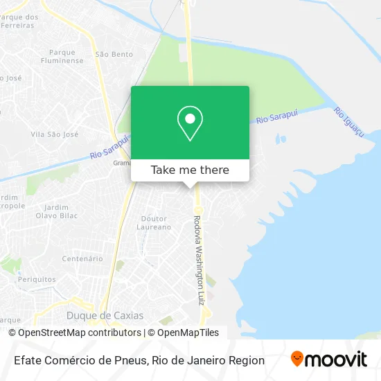 Efate Comércio de Pneus map