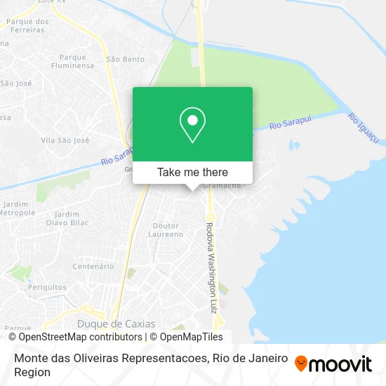Monte das Oliveiras Representacoes map
