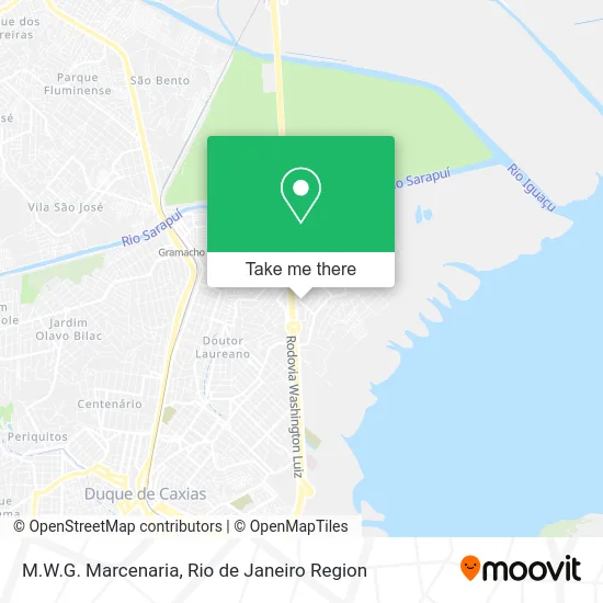 M.W.G. Marcenaria map