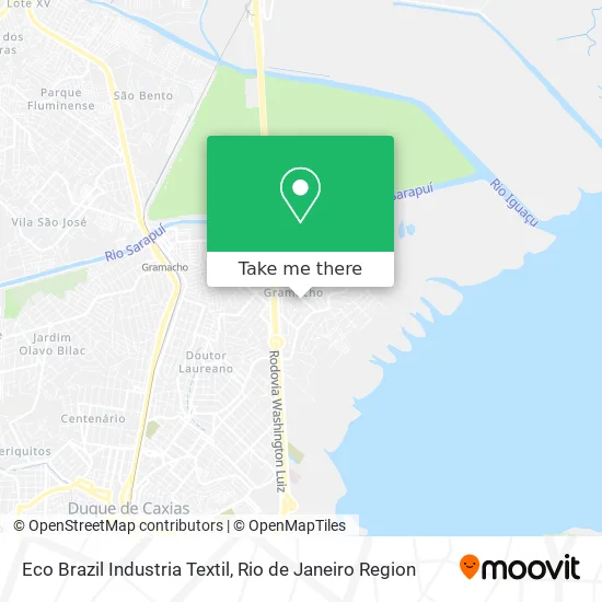 Eco Brazil Industria Textil map