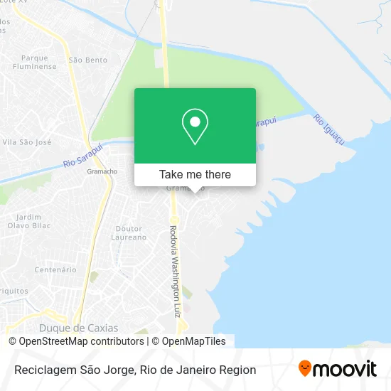 Reciclagem São Jorge map