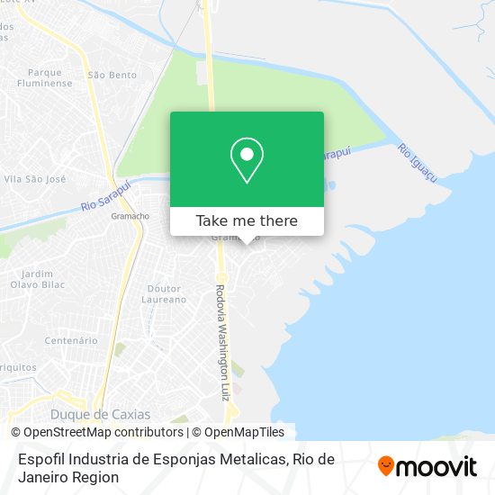 Espofil Industria de Esponjas Metalicas map