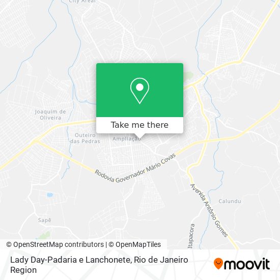 Mapa Lady Day-Padaria e Lanchonete