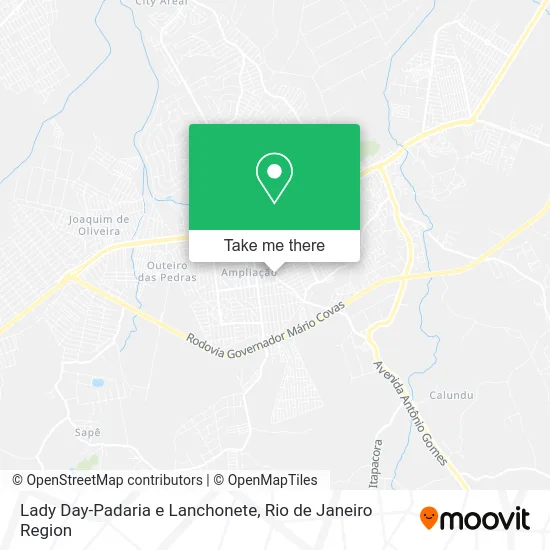 Lady Day-Padaria e Lanchonete map