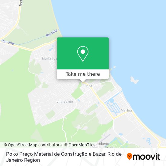 Poko Preço Material de Construção e Bazar map