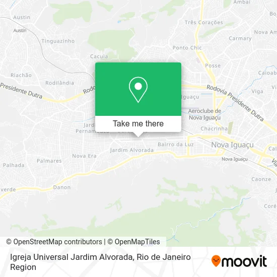 Igreja Universal Jardim Alvorada map