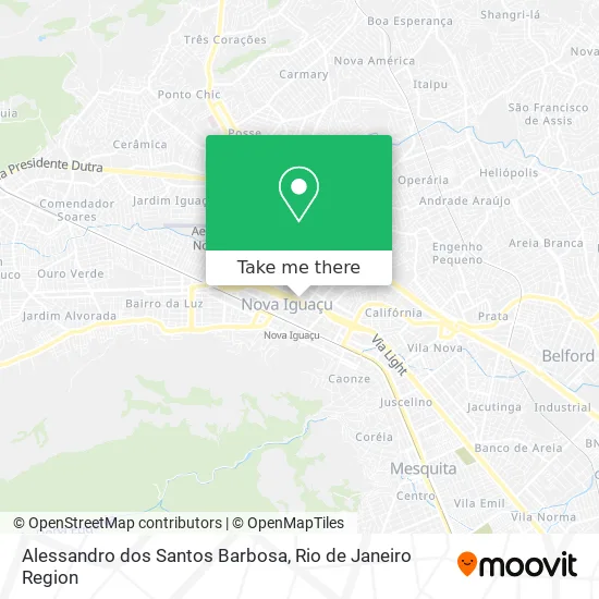 Alessandro dos Santos Barbosa map