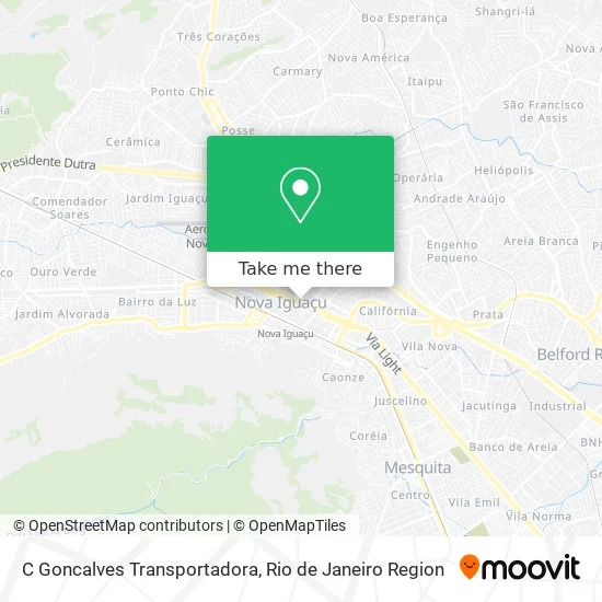 C Goncalves Transportadora map