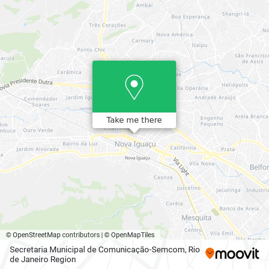 Secretaria Municipal de Comunicação-Semcom map