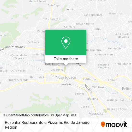 Resenha Restaurante e Pizzaria map
