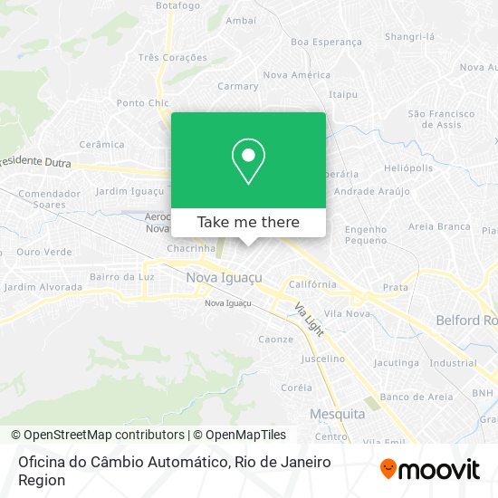 Oficina do Câmbio Automático map