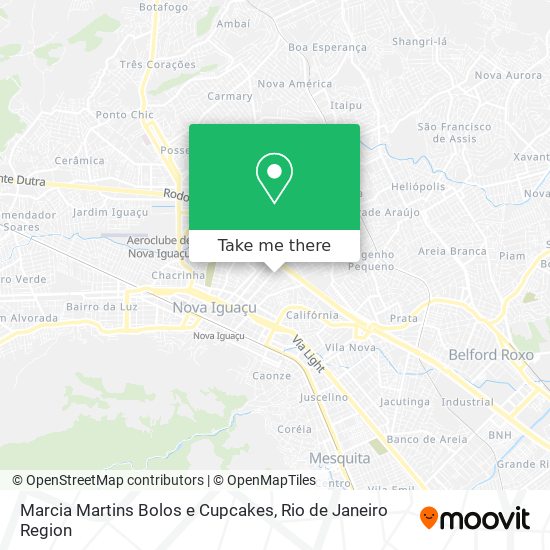 Marcia Martins Bolos e Cupcakes map