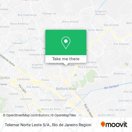 Telemar Norte Leste S/A. map
