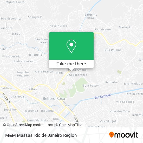 M&M Massas map