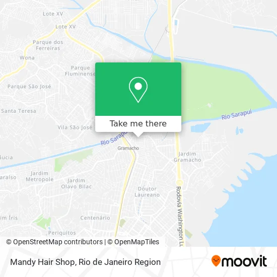 Mandy Hair Shop map