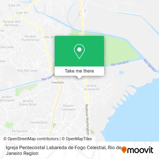 Igreja Pentecostal Labareda de Fogo Celestial map