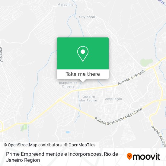 Prime Empreendimentos e Incorporacoes map