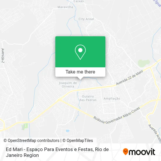 Ed Mari - Espaço Para Eventos e Festas map