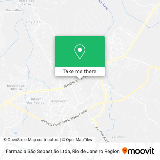 Farmácia São Sebastião Ltda map