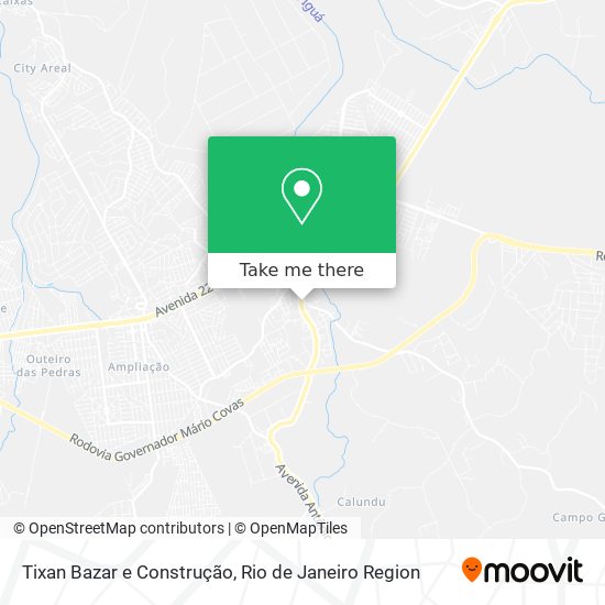 Tixan Bazar e Construção map