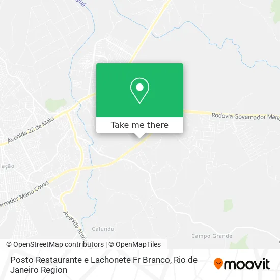 Posto Restaurante e Lachonete Fr Branco map