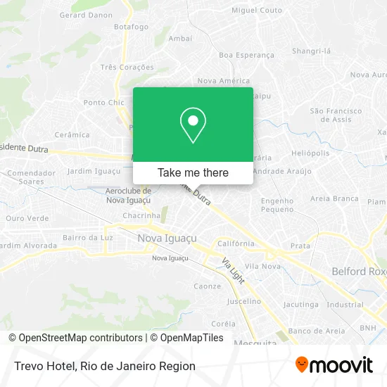 Trevo Hotel map
