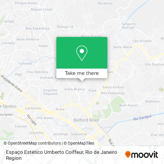 Espaço Estético Umberto Coiffeur map