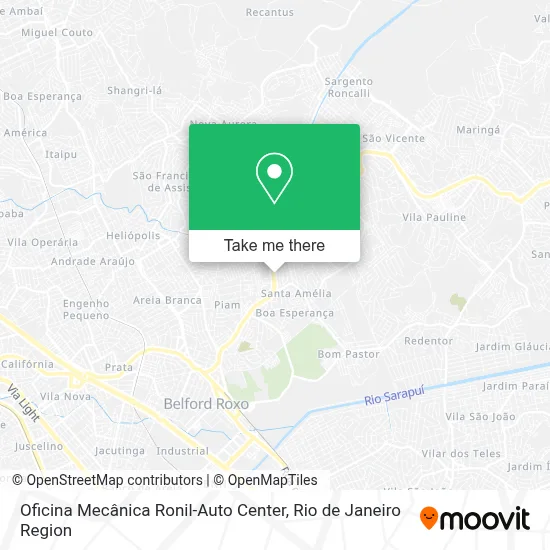 Oficina Mecânica Ronil-Auto Center map