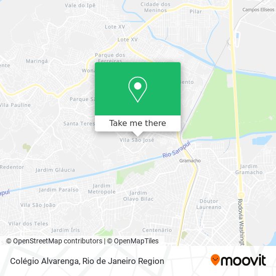 Colégio Alvarenga map