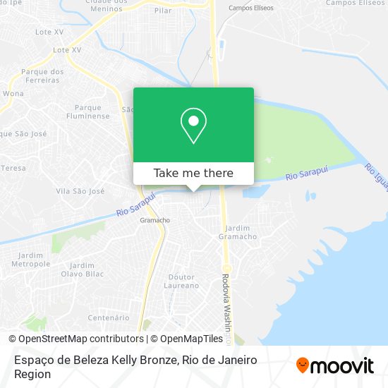 Espaço de Beleza Kelly Bronze map