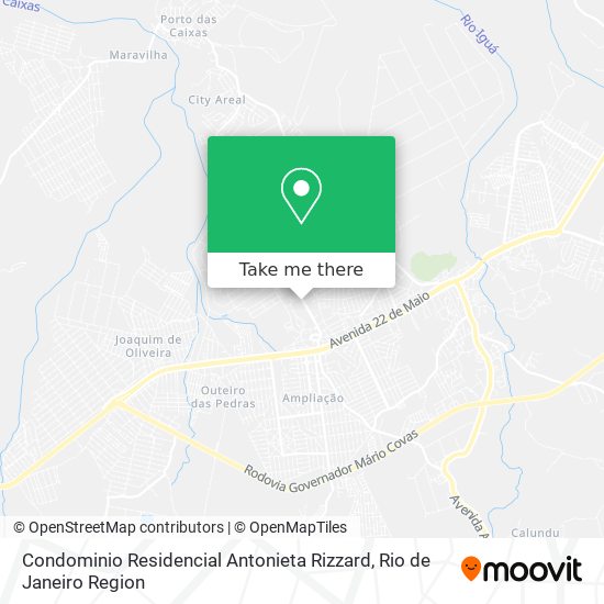 Mapa Condominio Residencial Antonieta Rizzard