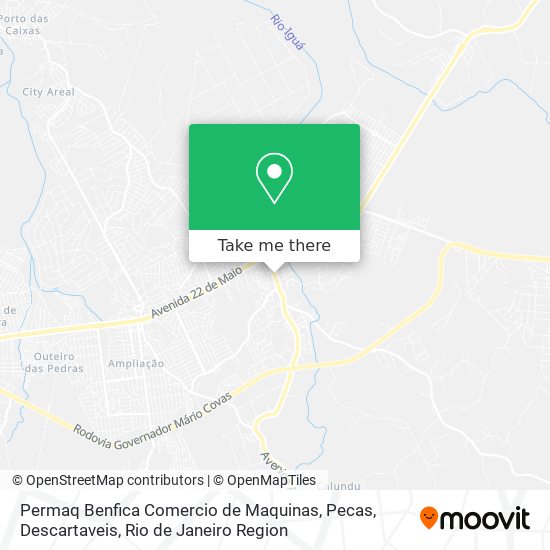 Permaq Benfica Comercio de Maquinas, Pecas, Descartaveis map