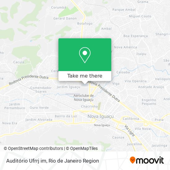 Auditório Ufrrj im map