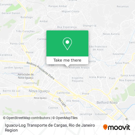 Iguacu-Log Transporte de Cargas map