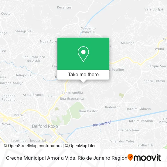 Creche Municipal Amor a Vida map
