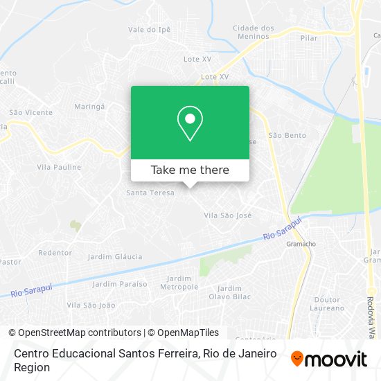 Centro Educacional Santos Ferreira map