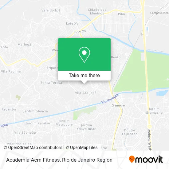 Academia Acm Fitness map