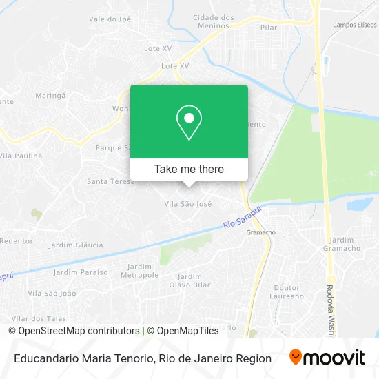 Educandario Maria Tenorio map