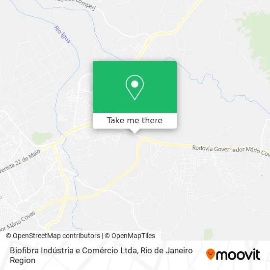 Biofibra Indústria e Comércio Ltda map