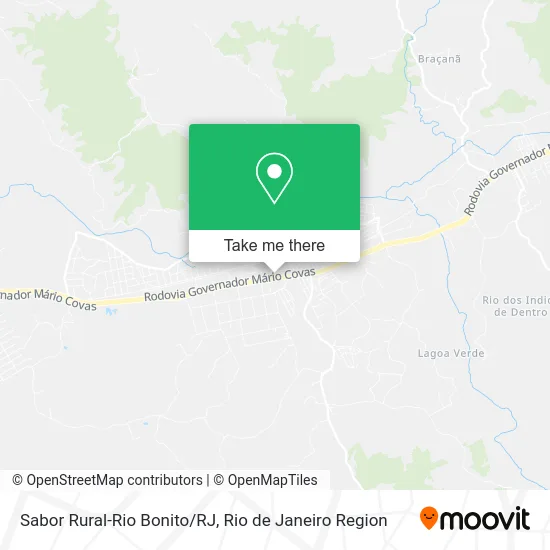 Sabor Rural-Rio Bonito/RJ map