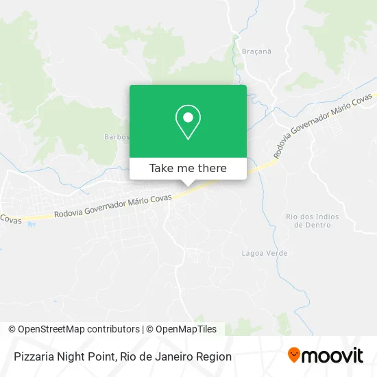 Pizzaria Night Point map
