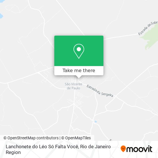 Lanchonete do Léo Só Falta Você map