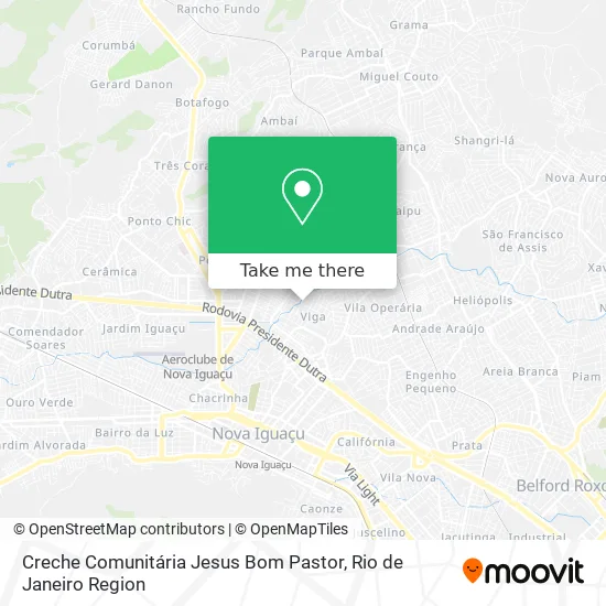 Creche Comunitária Jesus Bom Pastor map