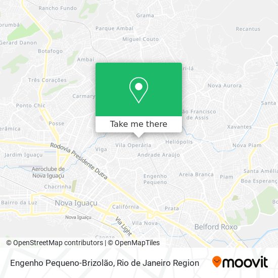 Mapa Engenho Pequeno-Brizolão