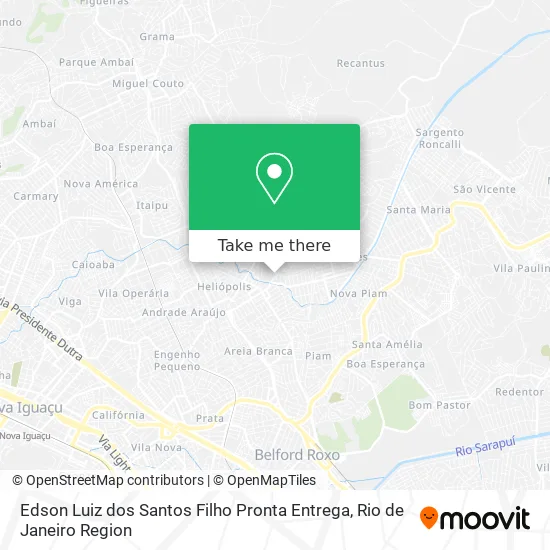 Edson Luiz dos Santos Filho Pronta Entrega map