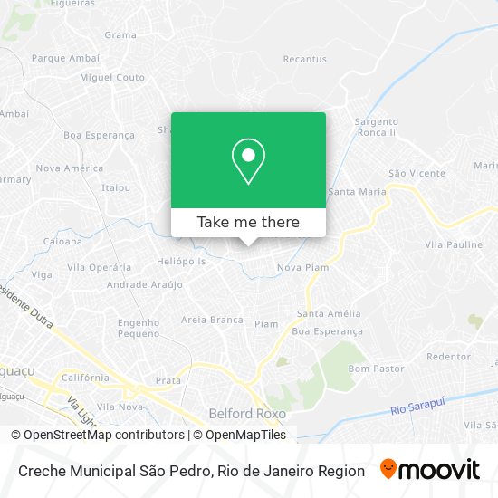 Creche Municipal São Pedro map