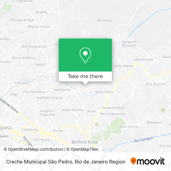 Creche Municipal São Pedro map