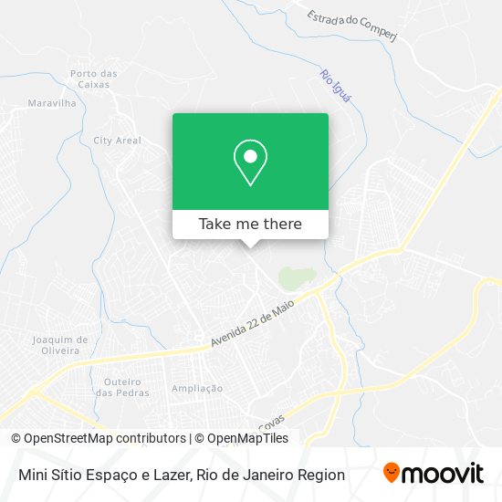 Mini Sítio Espaço e Lazer map