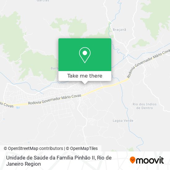 Unidade de Saúde da Família Pinhão II map